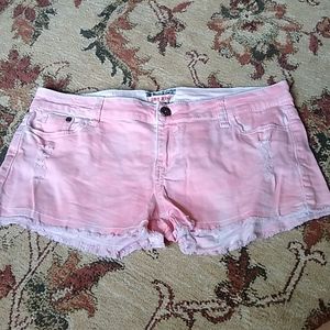 Pink shorts
